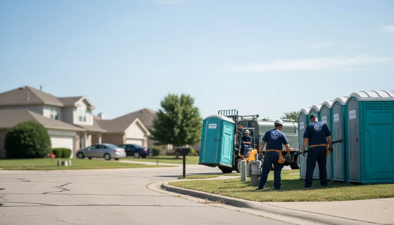 Porta Potty Rental in Andover, IL near me